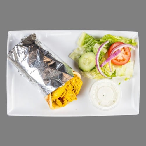 17 Shawarma Wrap.