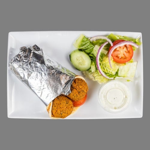 16 Falafel Wrap.