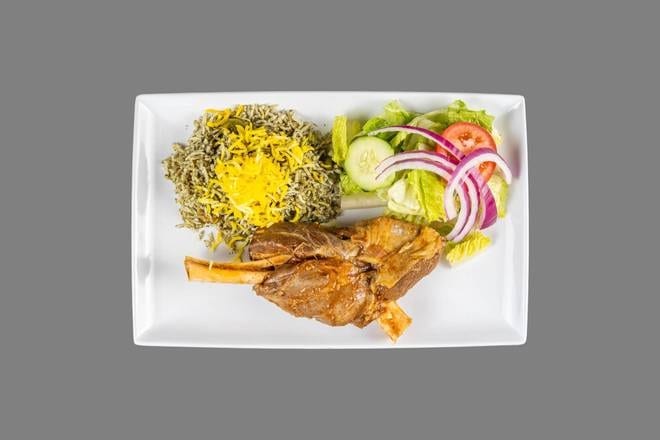 Green Rice (Baghali Polo).